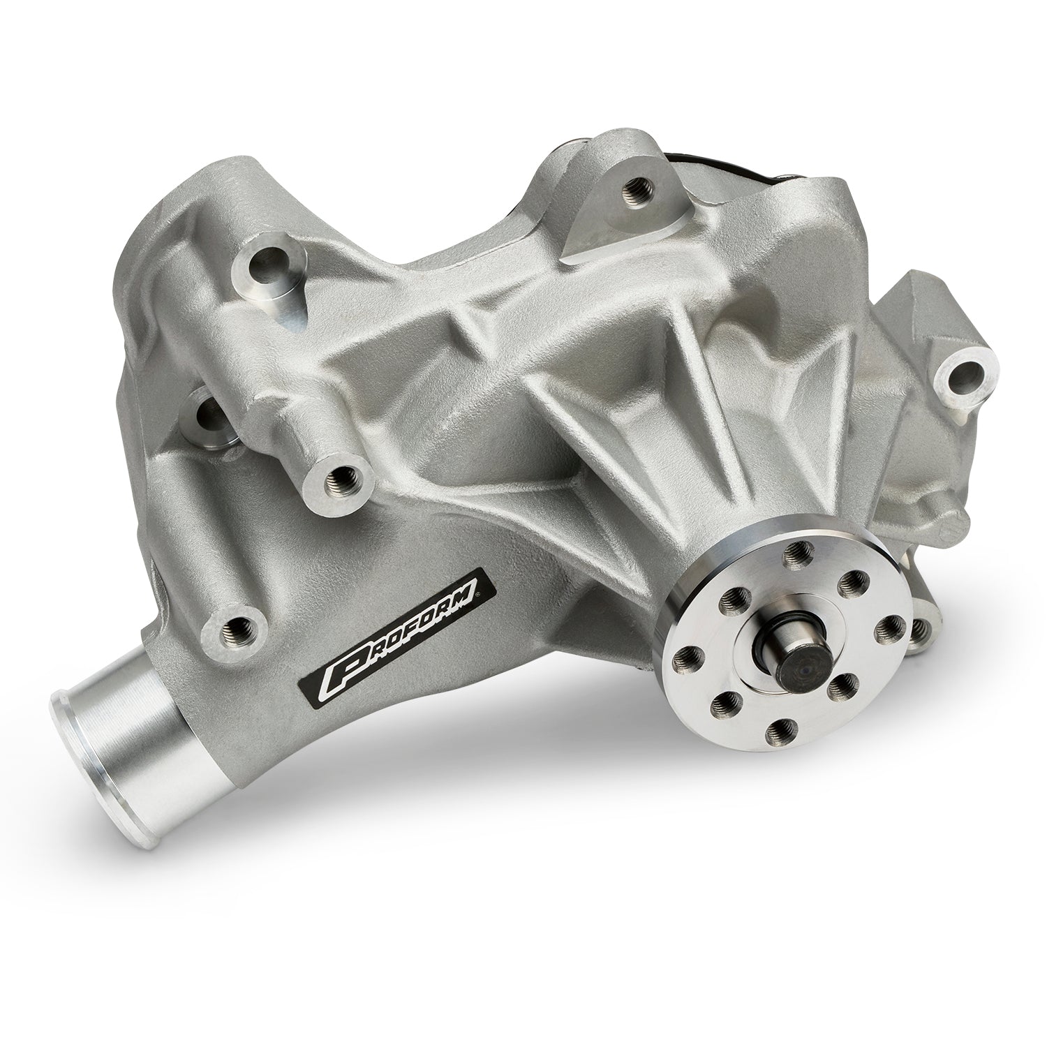 SBC Aluminum Water Pump - Long Engine Water Pump Proform