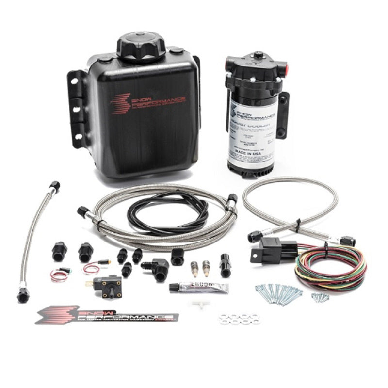 Snow Performance Stg 1 Boost Cooler Water Injection Kit TD (w/SS Braided Line & 4AN Fittings) Water Meth Kits Snow Performance