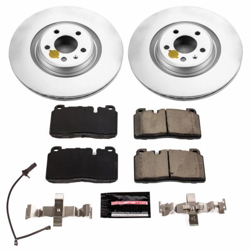Power Stop 17-18 Audi A6 Front Z23 Evolution Sport Coated Brake Kit Brake Kits - Performance D&S PowerStop