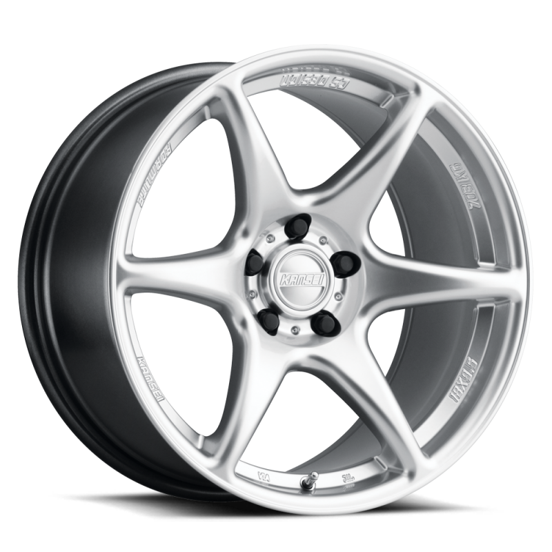 Kansei K11H Tandem 15x7in / 4x114.3 BP / 25mm Offset / 73.1mm Bore - Hyper Silver Wheels - Forged Kansei