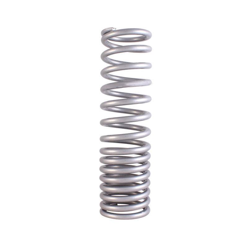 QA1 2-1/2in ID Variable Rate High Travel Spring - 12in Length x 175/350lbs/in - Silver Powder Coated Coilover Springs QA1