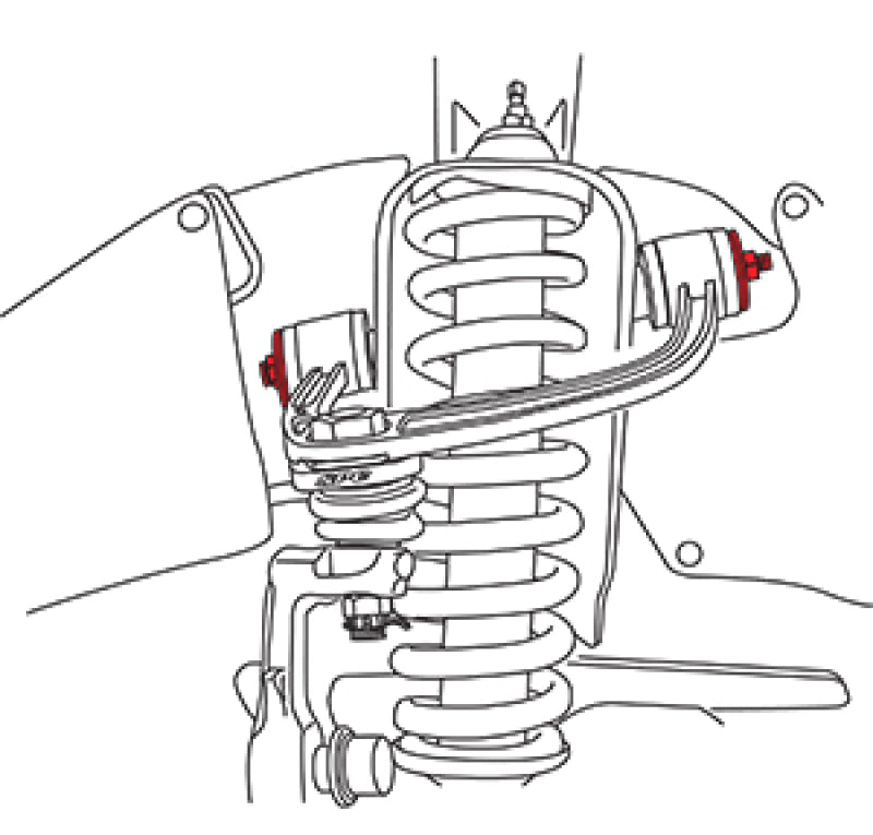 SPC Performance Control Arm Hardware Bolts SPC Performance