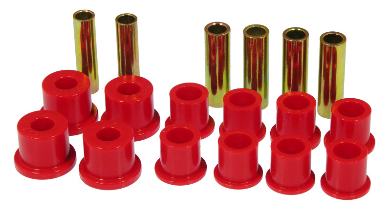 Prothane 82-96 Ford Rear Spring & Shackle Bushings - Red Bushing Kits Prothane