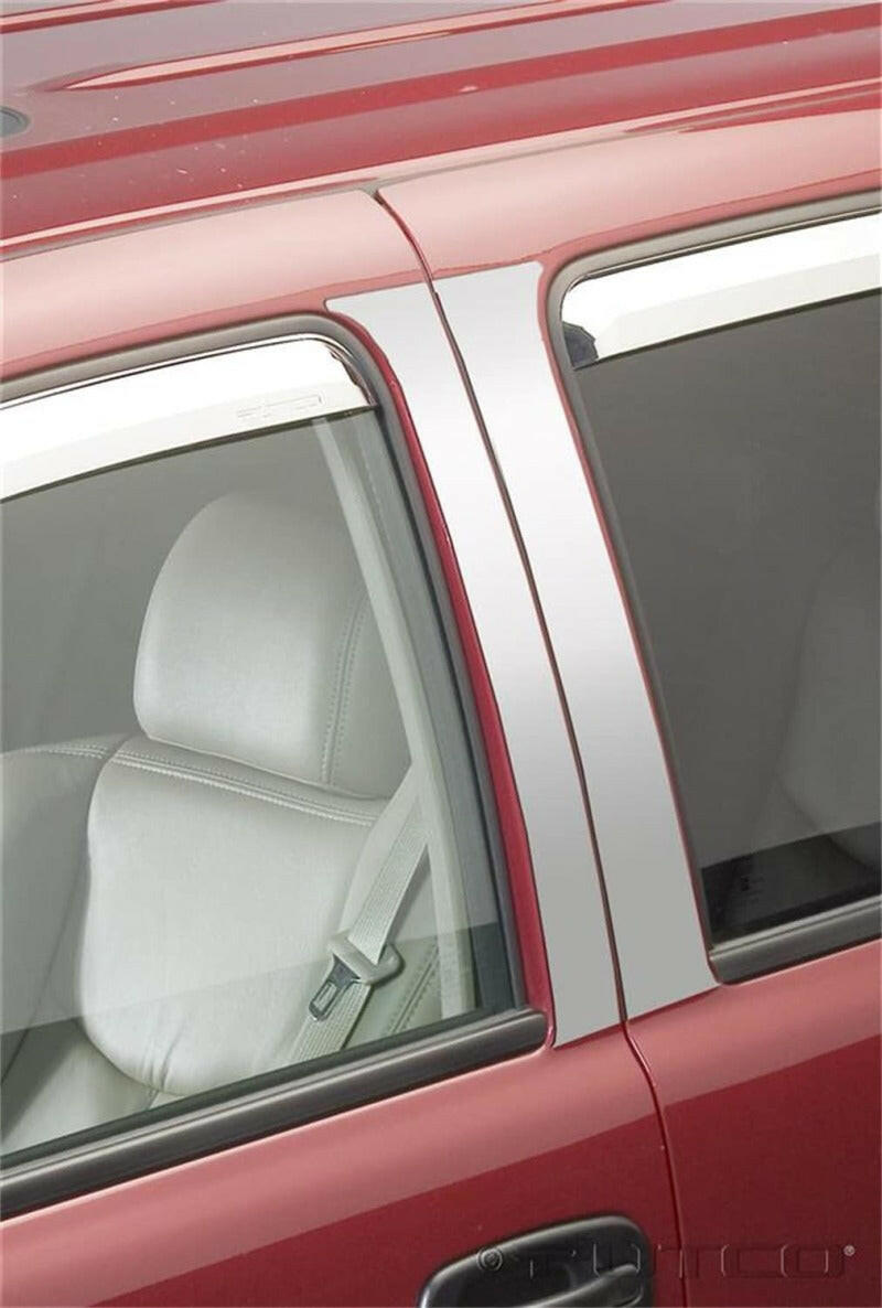 Putco 99-06 Chevy Silverado (4 door) - 4pcs Stainless Steel Pillar Posts Classic Exterior Trim Putco