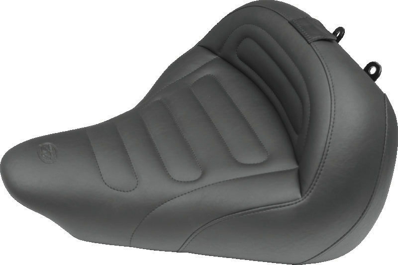 Mustang 14-21 Indian Chieftain, Chief Dark Horse, Spfld, Vintage Standard Touring Solo Seat - Black Solo Motorcycle Seats Mustang Motorcycle