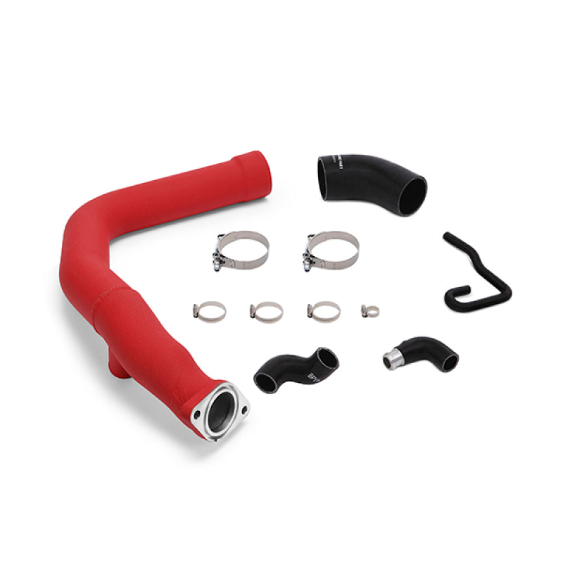 Mishimoto 2015 Subaru WRX Charge Pipe Kit - Wrinkle Red Intercooler Pipe Kits Mishimoto