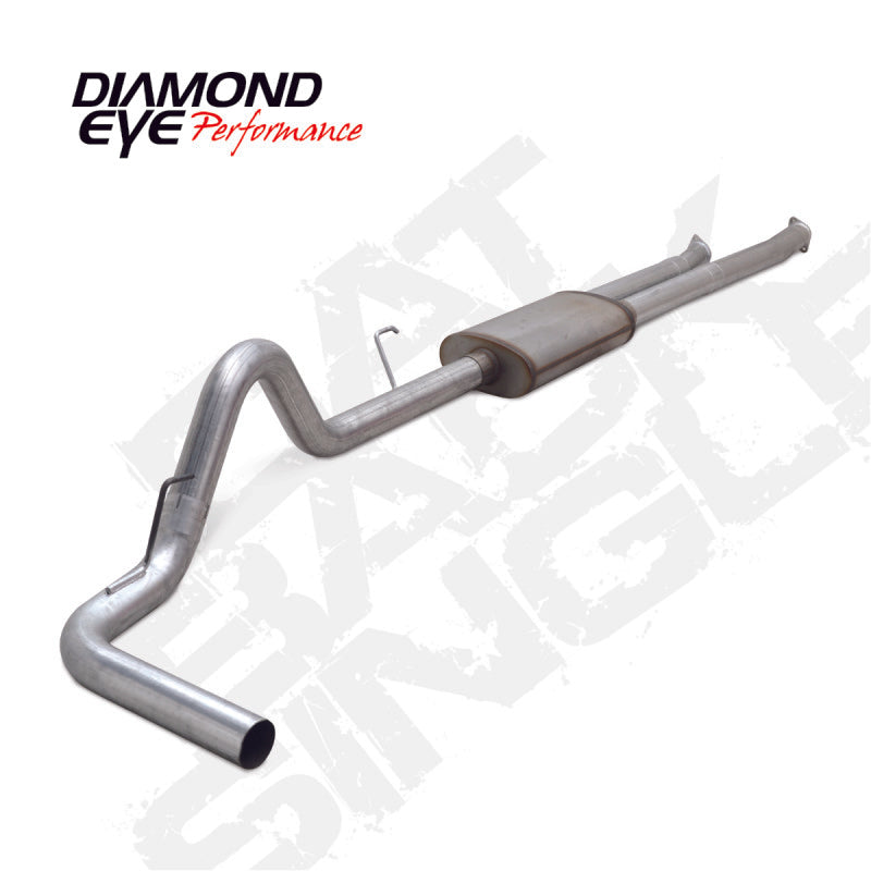 Diamond Eye KIT 3-1/2in Catback Single AL: 2010-2014 TOYOTA TUNDRA 5.7L-GAS APP Catback Diamond Eye Performance