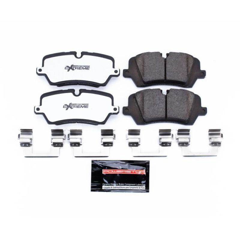 Power Stop 17-19 Land Rover Discovery Rear Z36 Truck & Tow Brake Pads w/Hardware Brake Pads - Performance PowerStop
