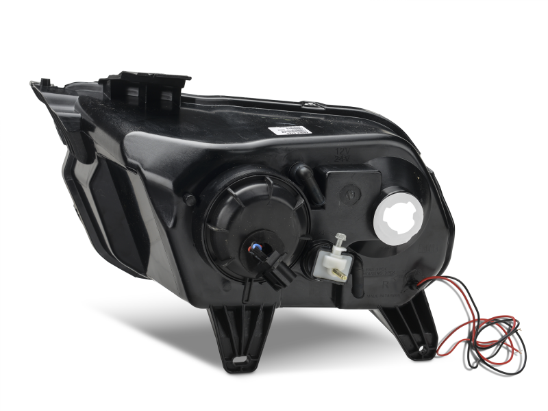 Raxiom 10-12 Ford Mustang w/ Headlights CCFL Halo Projector Headlights- Black Housing (Clear Lens) Headlights Raxiom