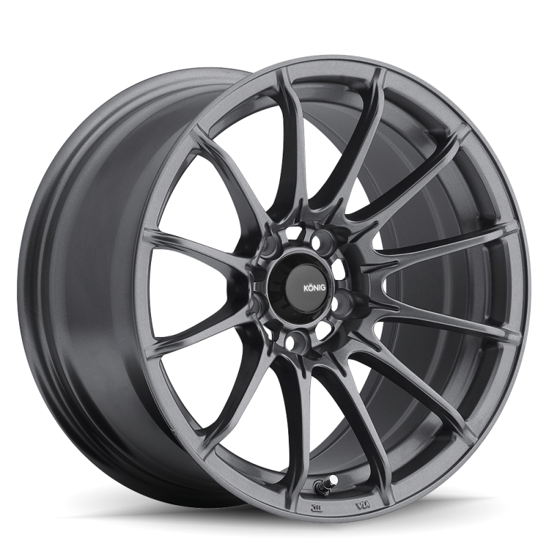 Konig Dial In 15x8 4x100 ET25 Matte Grey Wheels - Cast Konig
