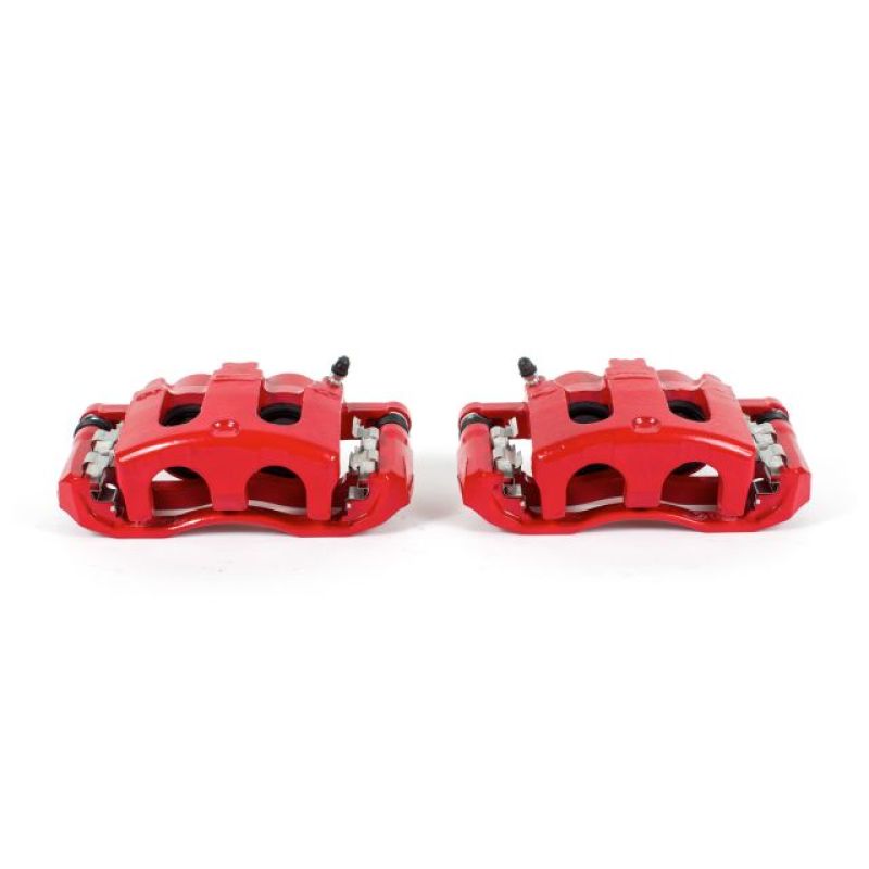Power Stop 06-10 Ford Explorer Front Red Calipers w/Brackets - Pair Brake Calipers - Perf PowerStop