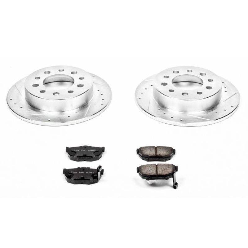 Power Stop 03-08 Hyundai Tiburon Rear Z23 Evolution Sport Brake Kit Brake Kits - Performance D&S PowerStop