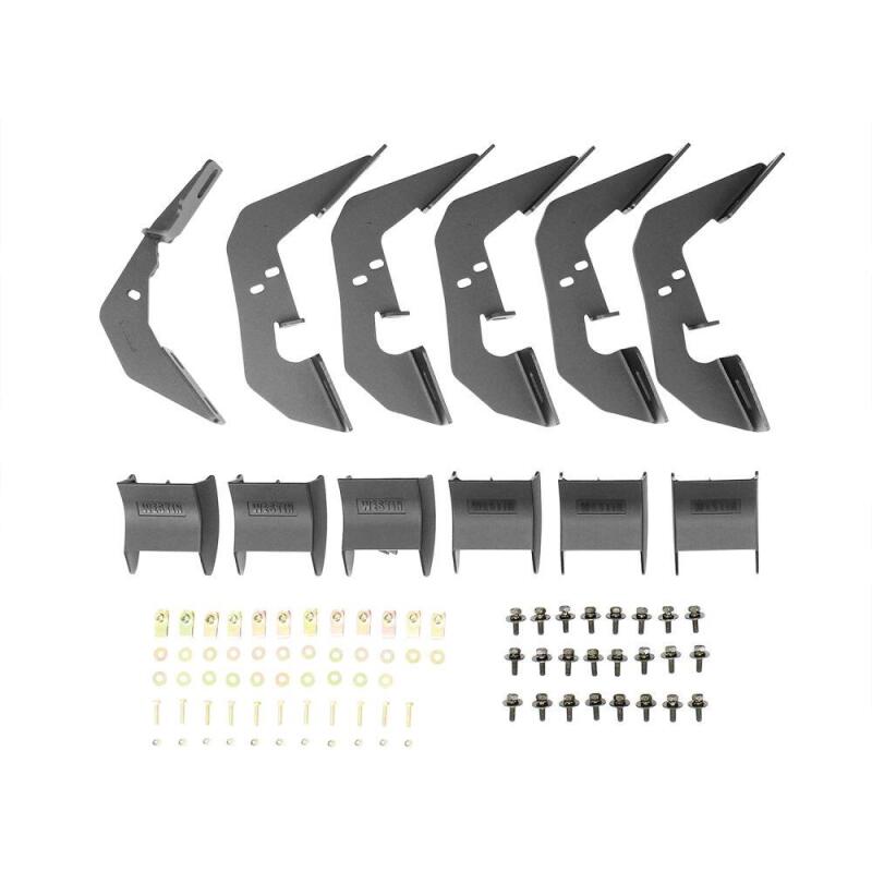 Westin 2015-2018 Chevrolet/GMC Colorado/Canyon Crew Cab R7 Nerf Step Bars - Black Nerf Bars Westin