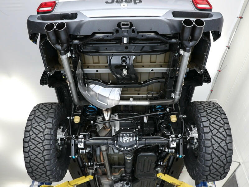 aFe Vulcan Series 3in-2-1/2in 304 SS Cat-Back 2020 Jeep Gladiator (JT) V6-3.6L w/ Black Tips Catback aFe