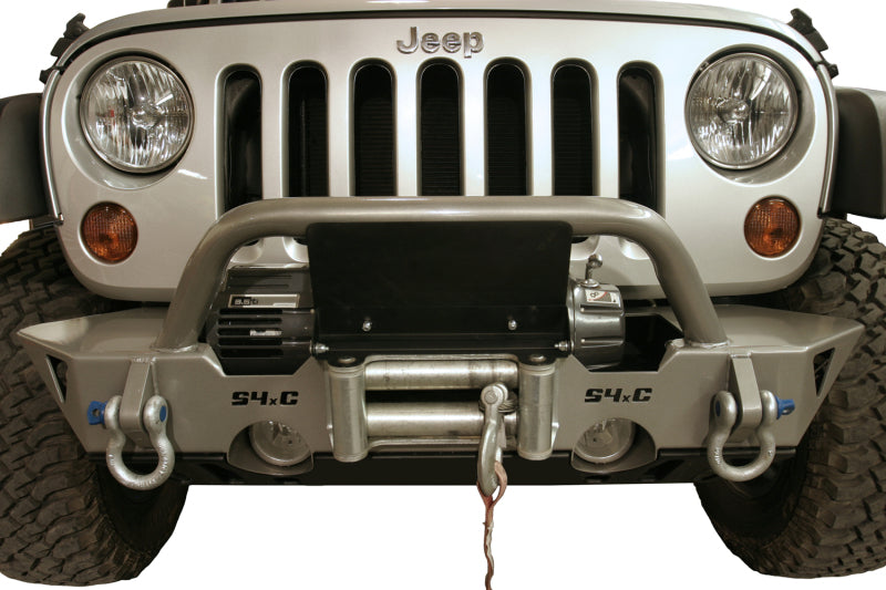 Tuffy Flip-up License Plate Holder For Winch Roller Fairlead 01Black Cargo Organization Tuffy Products