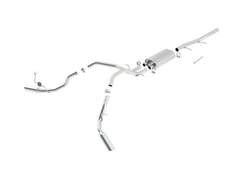 Borla 09-11 Chevrolet Sierra 1500 WT/SLT/SLEi/XFE / Silverado 1500 WT/LT/LTZ/LS SS Catback Exhaust Catback Borla