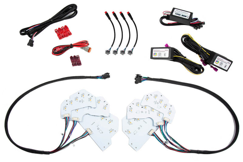 Diode Dynamics 18-23 Ford Mustang RGBW DRL LED Boards Light Accessories and Wiring Diode Dynamics