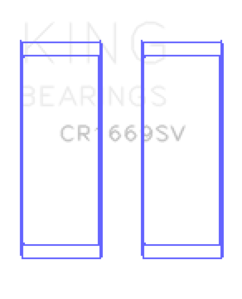 King Engine Bearings Volkswagen AZV/CFAC/AWX (Size +0.75mm) Connecting Rod Bearing Set Bearings King Engine Bearings