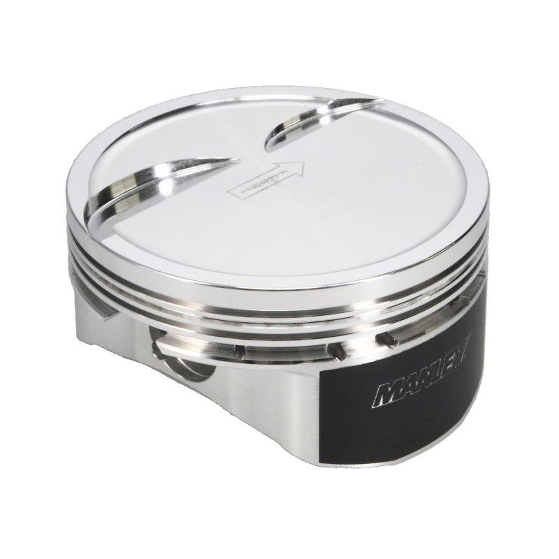 Manley Small Block Chevrolet LS Series -10cc Dish 4.070in Piston Set Piston Sets - Forged - 8cyl Manley Performance