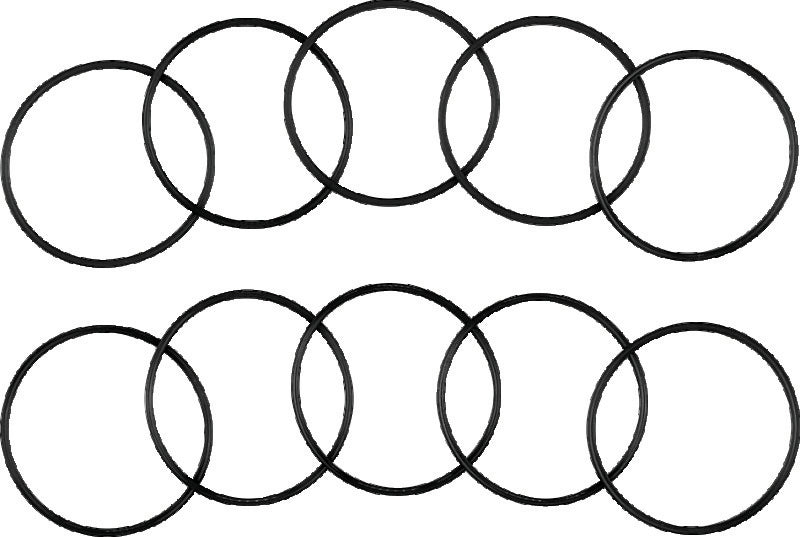 Twin Power 91-06 Big Twin Exc 06 Dyna Transmission Quad Seal Replaces H-D 12035A 5 Pk Gasket Kits TwinPower