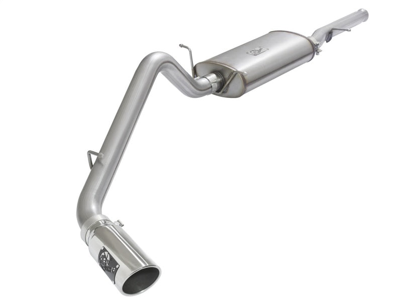 aFe MACHForce XP Exhausts Cat-Back Polished Tips 09-17 GM Silverado 1500 4.3/5.3L RegCab SB/LB Catback aFe