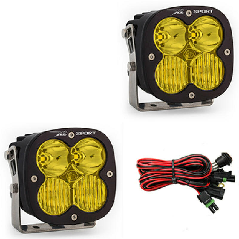 Baja Designs XL Sport Series Driving Combo Pattern Pair LED Light Pods - Amber Light Bars & Cubes Baja Designs