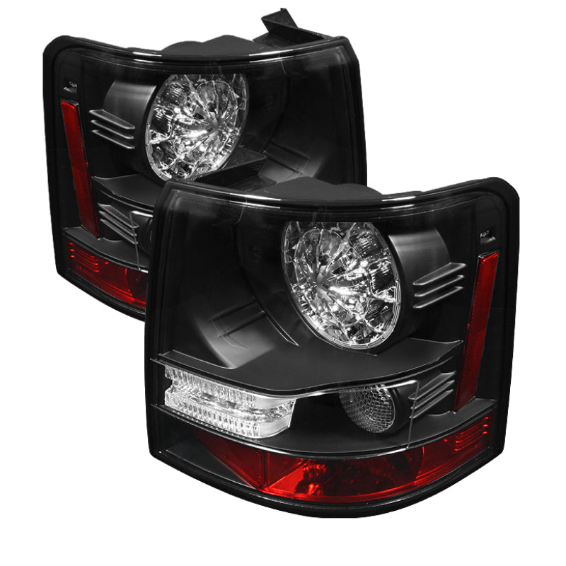Spyder Land Rover Range Rover Sport 06-09 LED Tail Lights Black ALT-YD-LRRRS06-LED-BK Tail Lights SPYDER