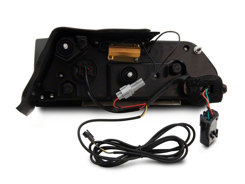 Raxiom 08-14 Dodge Challenger LED Tail Lights- BlkHousing Red Lens Tail Lights Raxiom