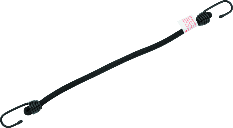 BikeMaster Bungee 18in Heavy Duty 2 Hook Black Cargo Tie-Downs BikeMaster