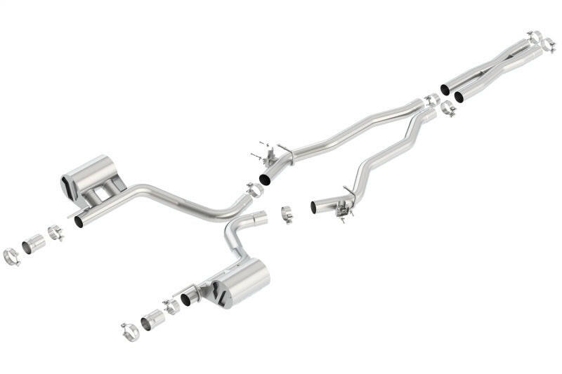 Borla 15-16 Dodge Challenger SRT/Scat Pcak 6.4L V8 ATAK Catback Exhaust Catback Borla