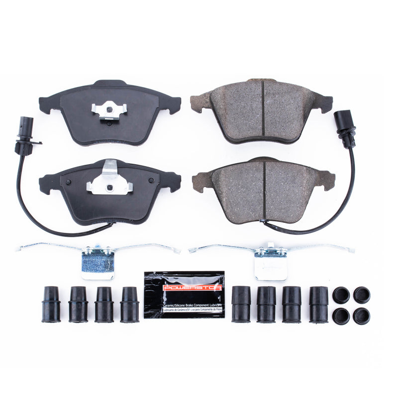 Power Stop 05-09 Audi A4 Front Z23 Evolution Sport Brake Pads w/Hardware Brake Pads - Performance PowerStop
