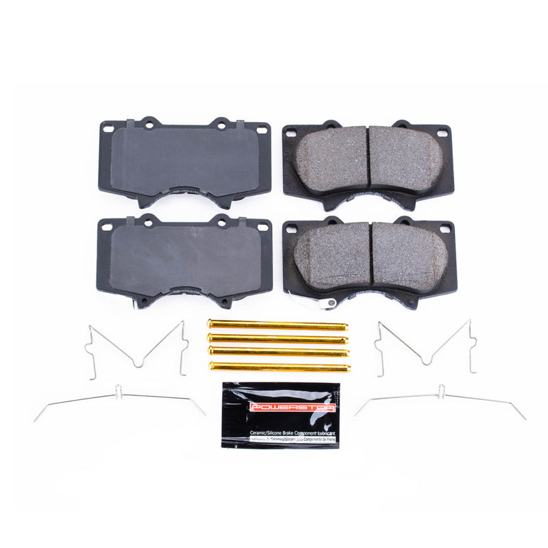 Power Stop 10-19 Toyota 4Runner Front Z23 Evolution Sport Brake Pads w/Hardware Brake Pads - Performance PowerStop