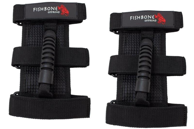 Fishbone Offroad Grab Handles w Three Straps Dash & Interior Trim Fishbone Offroad