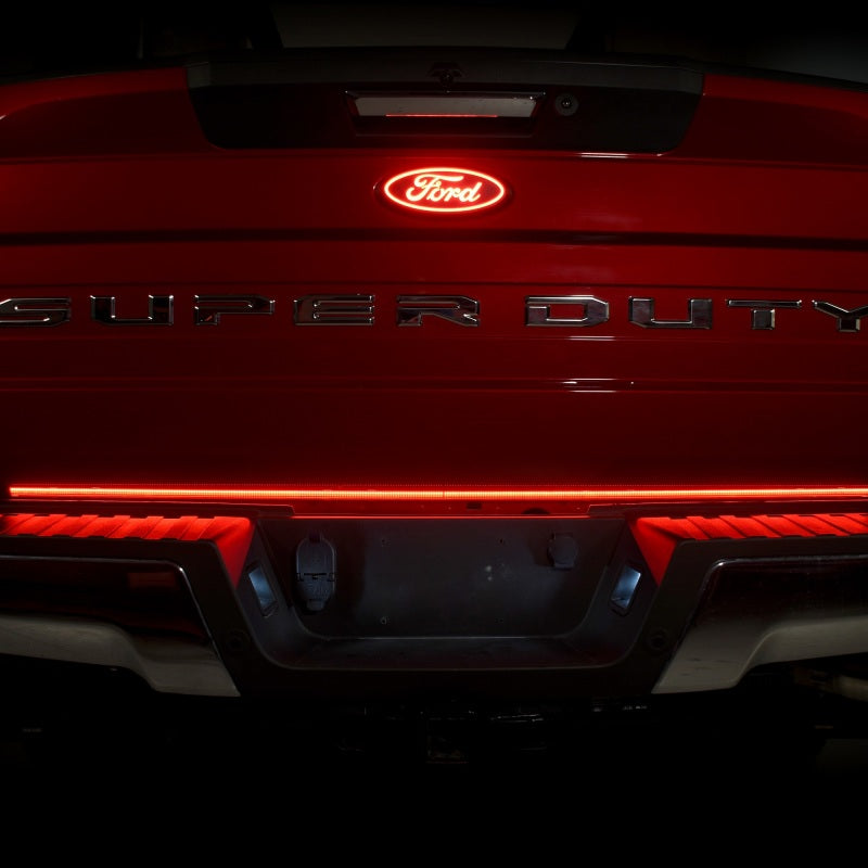 Putco 20-22 Ford Superduty F-250/F-350 60in Red Light Blade Direct Fit Kit Red / White Light Tailgate Bar Putco
