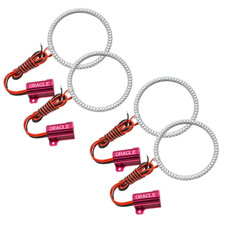 Oracle 15-20 Chevrolet Silverado 2500 LED Halo Kit - Red Headlights ORACLE Lighting