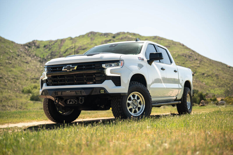 DV8 Offroad 2022+ Chevrolet Silverado 1500 Offroad Spec Series Front Bumper w/ Winch Bumpers - Steel DV8 Offroad