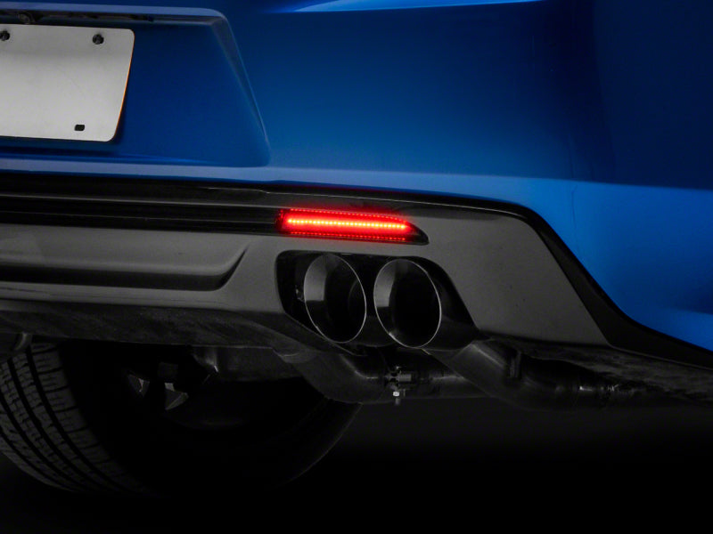 Raxiom 16-18 Chevrolet Camaro Axial Series LED Rear Diffuser Marker Lights- Smoked Light Accessories and Wiring Raxiom