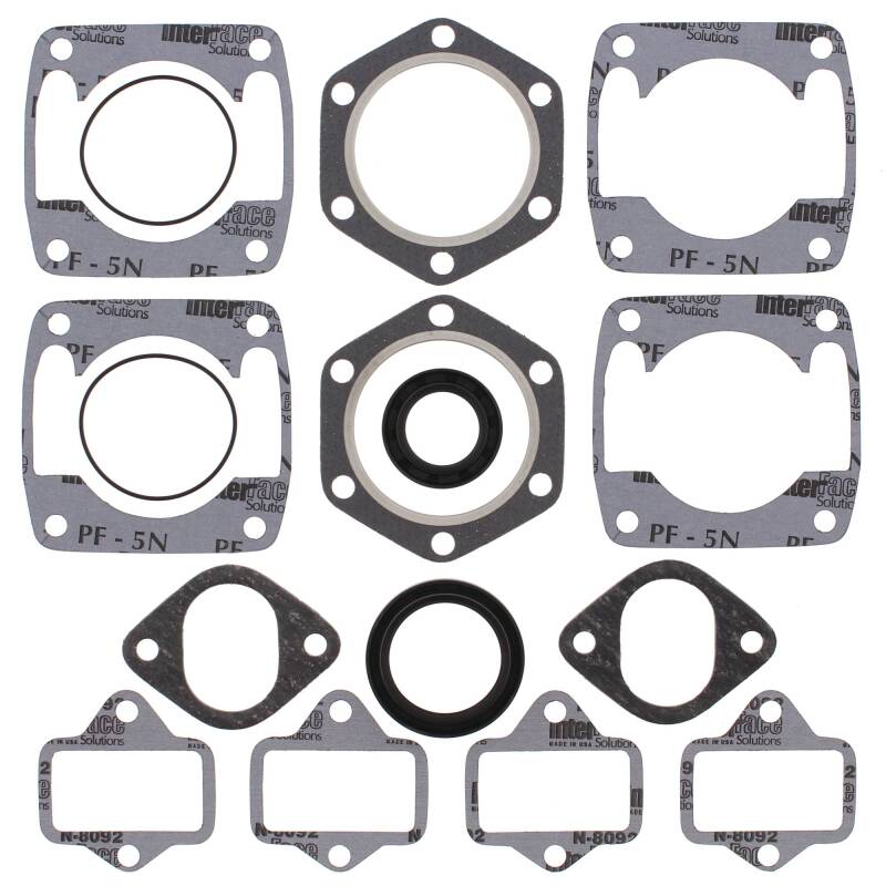 Vertex Gaskets JLO-Cuyuna 2F440/2 6 Bolt Head Electric FC/2 Complete Gasket Kit w/ Oil Seals Engine Hardware Vertex Pistons