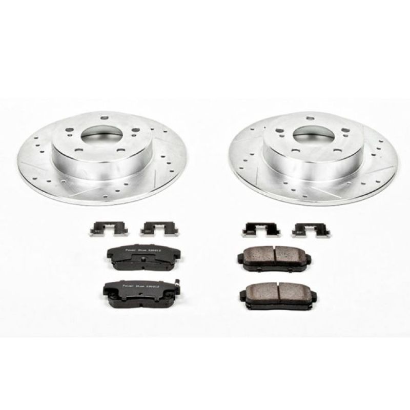 Power Stop 2001 Infiniti I30 Rear Z23 Evolution Sport Brake Kit Brake Kits - Performance D&S PowerStop