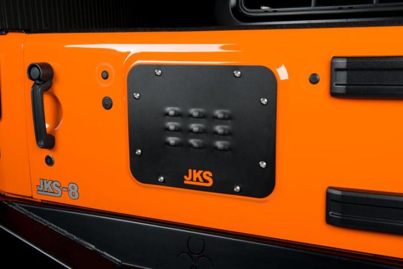 JKS Manufacturing 07-16 Jeep Wrangler JK Tailgate Vent Cover Tailgate Accessories JKS Manufacturing