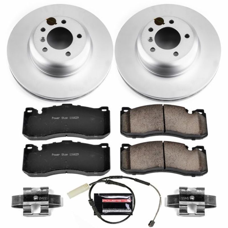 Power Stop 11-13 BMW 135i Front Z23 Evolution Sport Coated Brake Kit Brake Kits - Performance D&S PowerStop