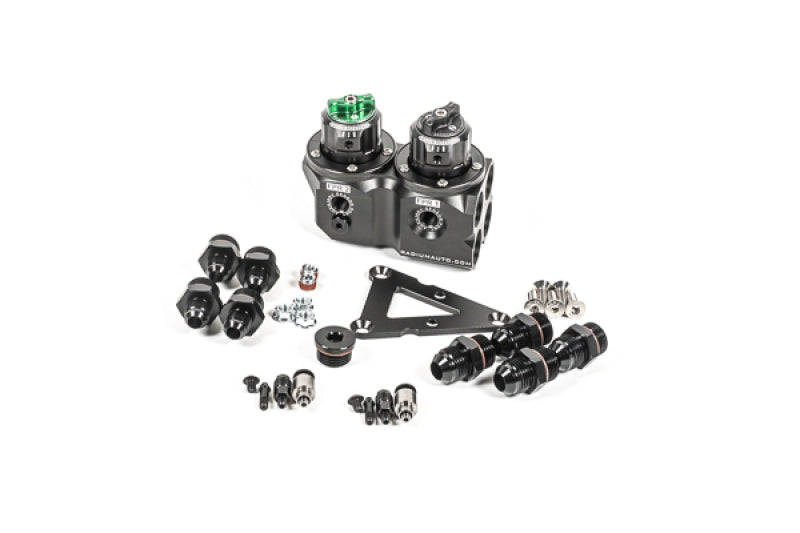 Radium Dual Fuel Pressure Regulator (DFPR) Fuel Pressure Regulators Radium Engineering