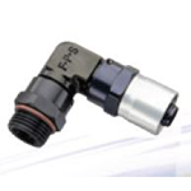 Fragola -8AN x 90 Degree Sport Crimp Hose End x -8AN Male ORB (3/4-16) Fittings Fragola
