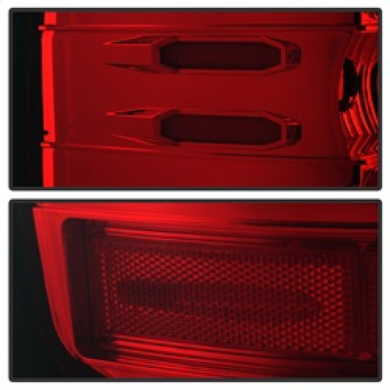 Spyder Chevy Silverado 2016-2017 Light Bar LED Tail Lights - Red Clear ALT-YD-CS16-LED-RC Tail Lights SPYDER
