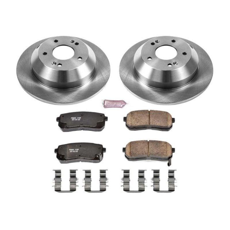 Power Stop 15-19 Kia Sedona Rear Autospecialty Brake Kit Brake Kits - OE PowerStop