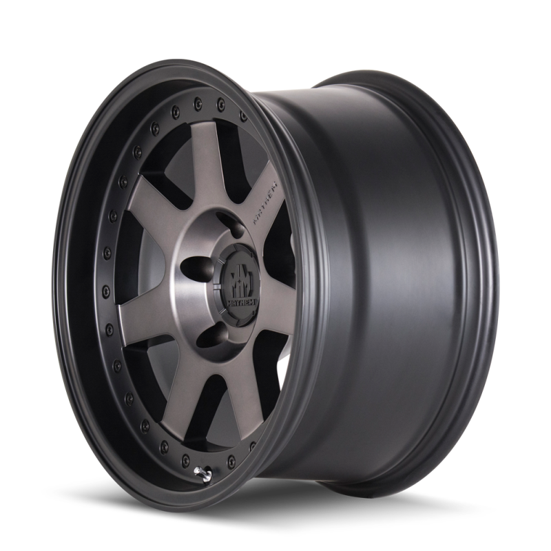 Mayhem 8300 Prodigy 20x9 / 8x180 BP / 0mm Offset / 130.8mm Hub Matte Black w/ Dark Tint Wheel Wheels - Cast Mayhem