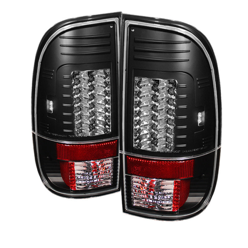 Spyder Ford F150 Styleside 97-03/F250 Version 2 LED Tail Lights Blk ALT-YD-FF15097-LED-G2-BK Tail Lights SPYDER