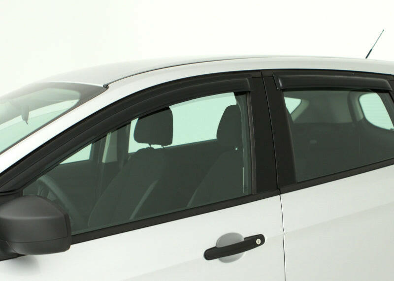 AVS 18-21 Hyundai Accent Ventvisor Outside Mount Deflectors 4pc - Smoke Wind Deflectors AVS