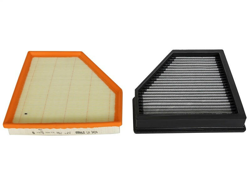 aFe MagnumFLOW Pro DRY S OE Replacement Filter 2016 BMW 340i (F30) L6-3.0L (t) (B58) Air Filters - Universal Fit aFe