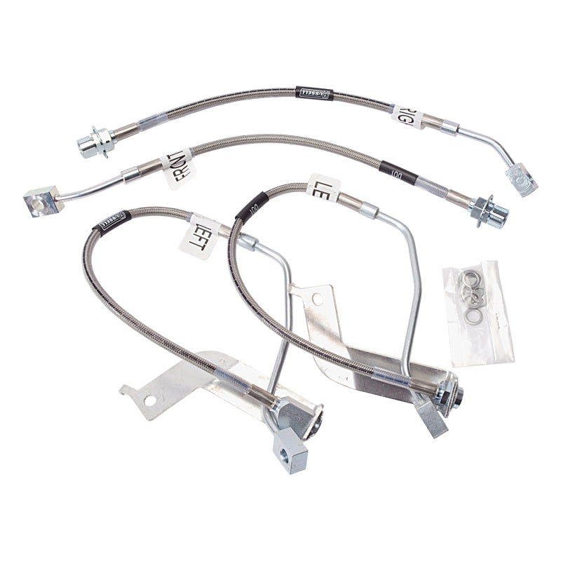 Russell Performance 99-04 Ford Mustang w/o Traction Control Brake Line Kit Brake Line Kits Russell